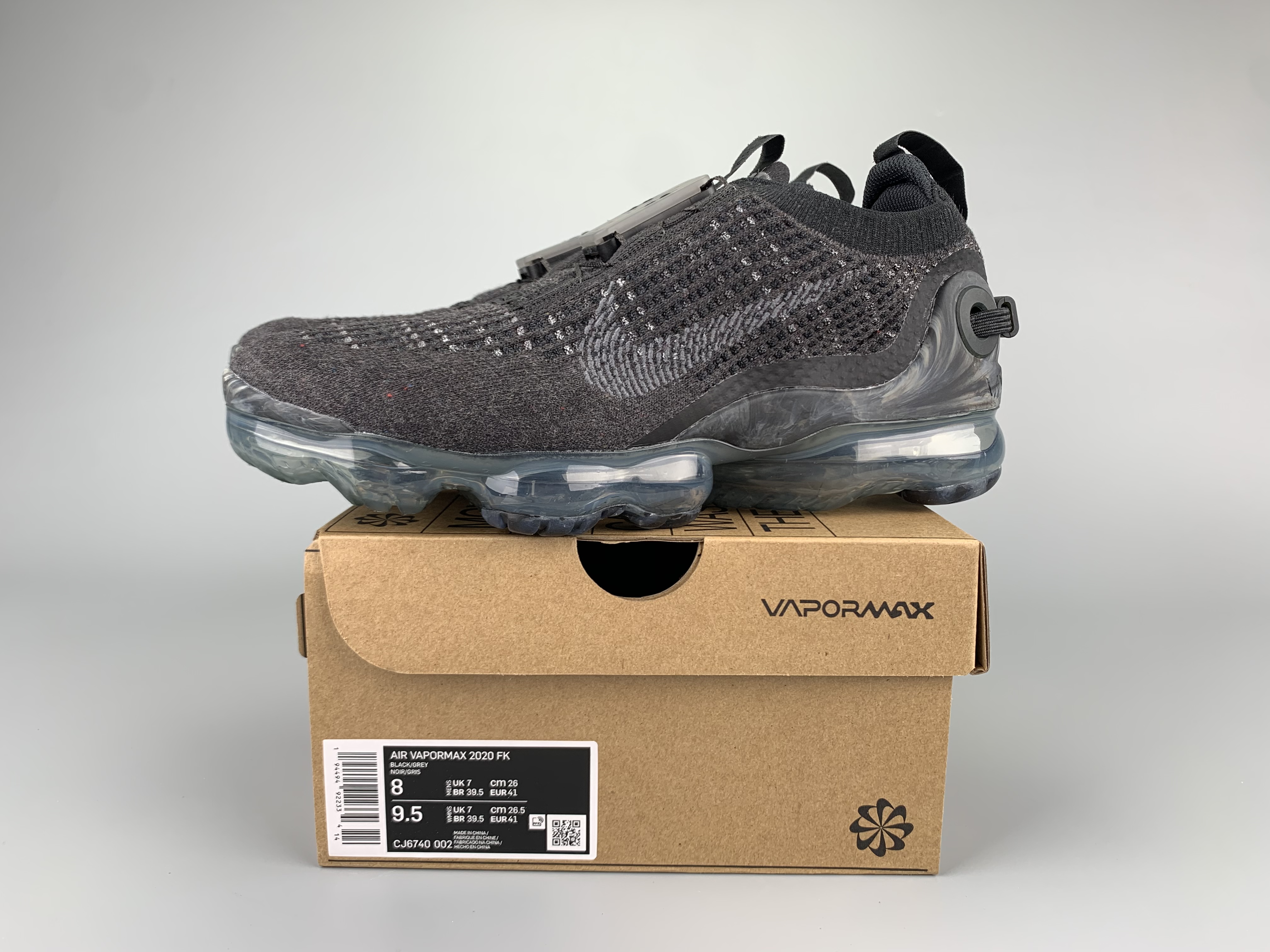 Nike Air VaporMax 2020 Black Grey Shoes